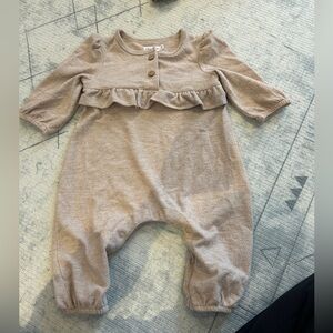 Little Earthling Tan Baby Outfit